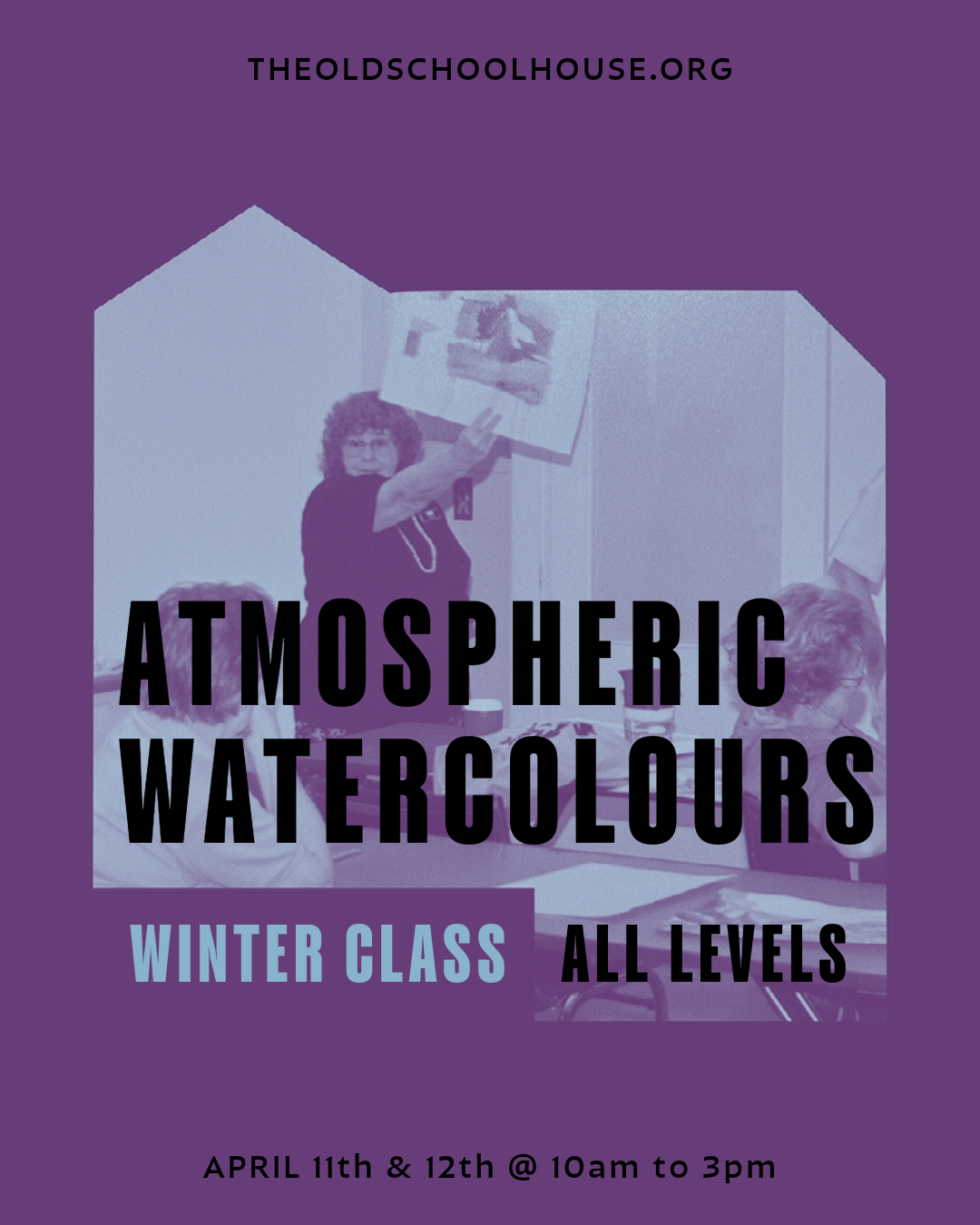 Atmospheric Watercolours with Faith Love Robertson - April 11th and 12, 2024 10am to 3pm