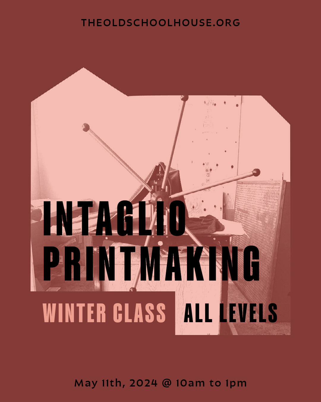 Print Studio •	May 11, 2024 10am to 4pm - The Wonderful World of Intaglio – with Linda Lewis