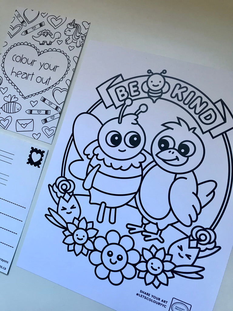 Calgary Crayons - Alphabet Box Set (Rainbow Colours)