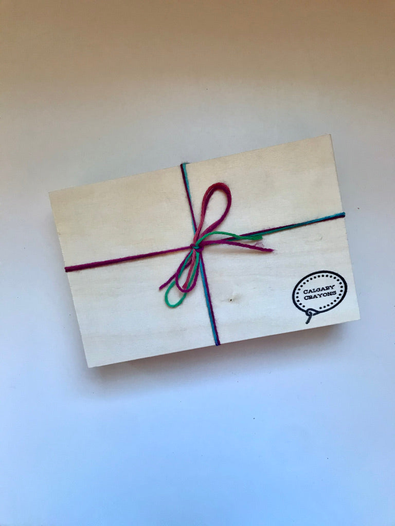 Calgary Crayons - Alphabet Box Set (Rainbow Colours)