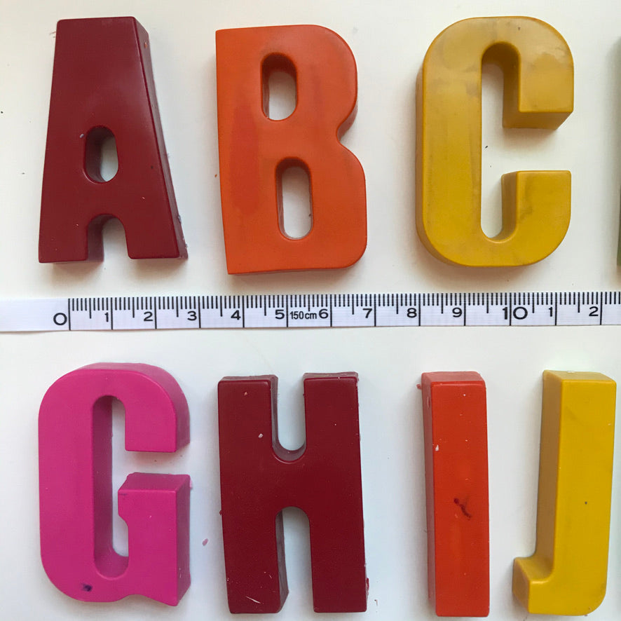 Calgary Crayons - Alphabet Box Set (Rainbow Colours)