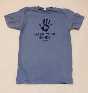 Unisex Short Sleeve T-Shirt: Wash Your Hands