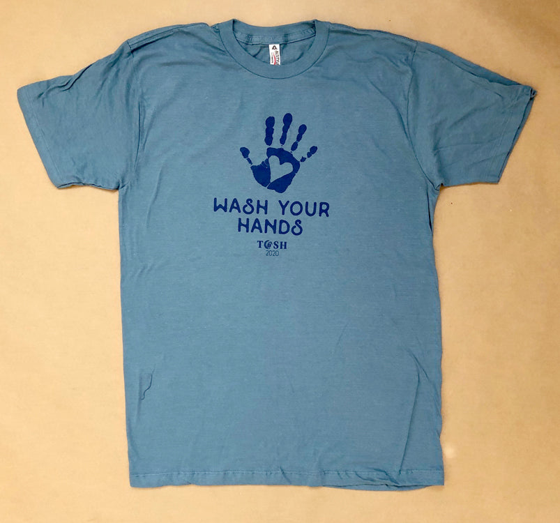 Unisex Short Sleeve T-Shirt: Wash Your Hands