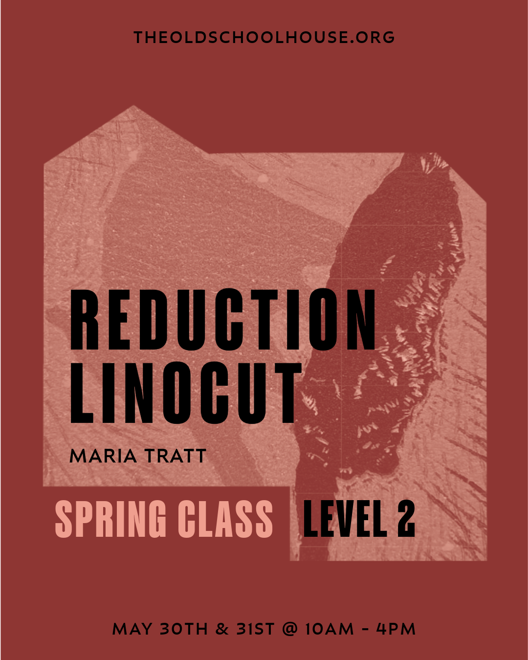 Print Studio | Reduction Linocut Workshop | Maria Tratt | May 30th and 31st, 2025 | 10am - 4pm