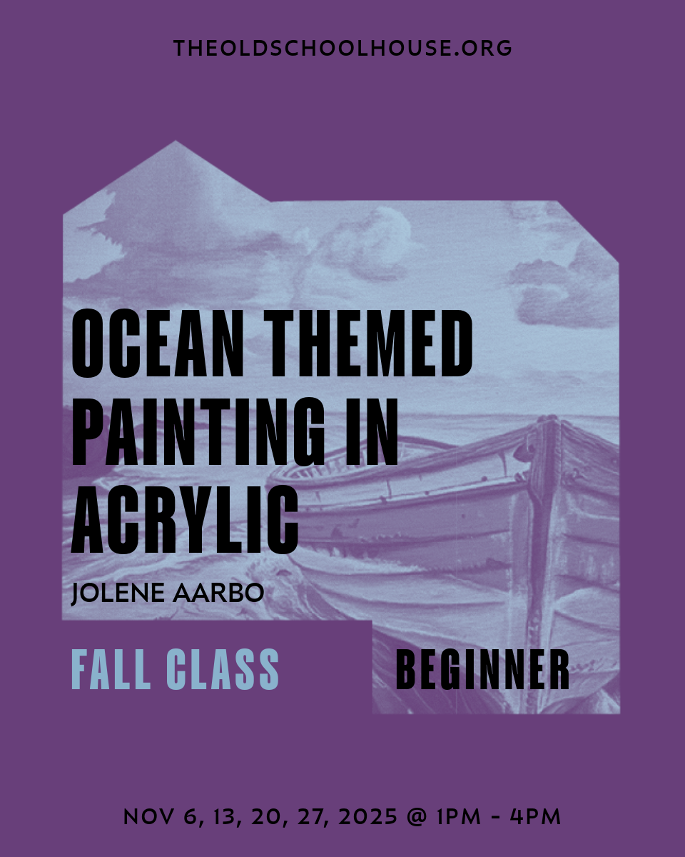 Ocean Theme Painting in Acrylic | Jolene Aarbo | Nov 6, 13, 20, 27, 2025 | 1PM - 4PM