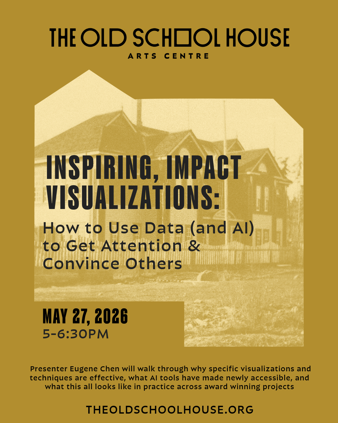 Inspiring, Impact Visualizations: How to Use Data (and AI) to Get Attention & Convince Others - May 27, 2026 - 5 - 6:30pm