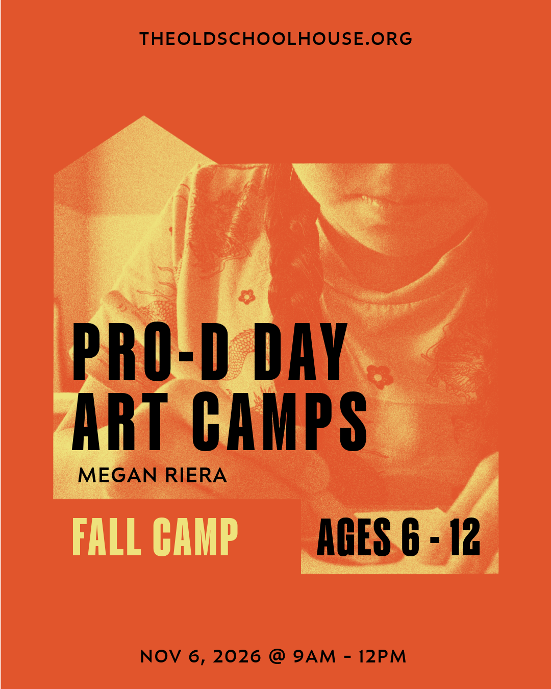 Pro-D Day Art Camp | Megan Riera | Nov 6, 2026 | 9am - 12pm