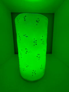 Claire Olivier - Ceramics - Translucent Porcelain Vases - Coral Dot Gold Impressed