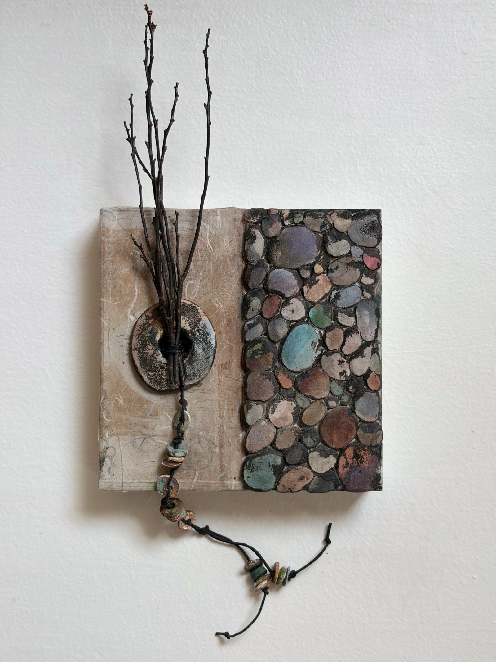 aMused Studio - Assemblage - Beach Stones & Twigs