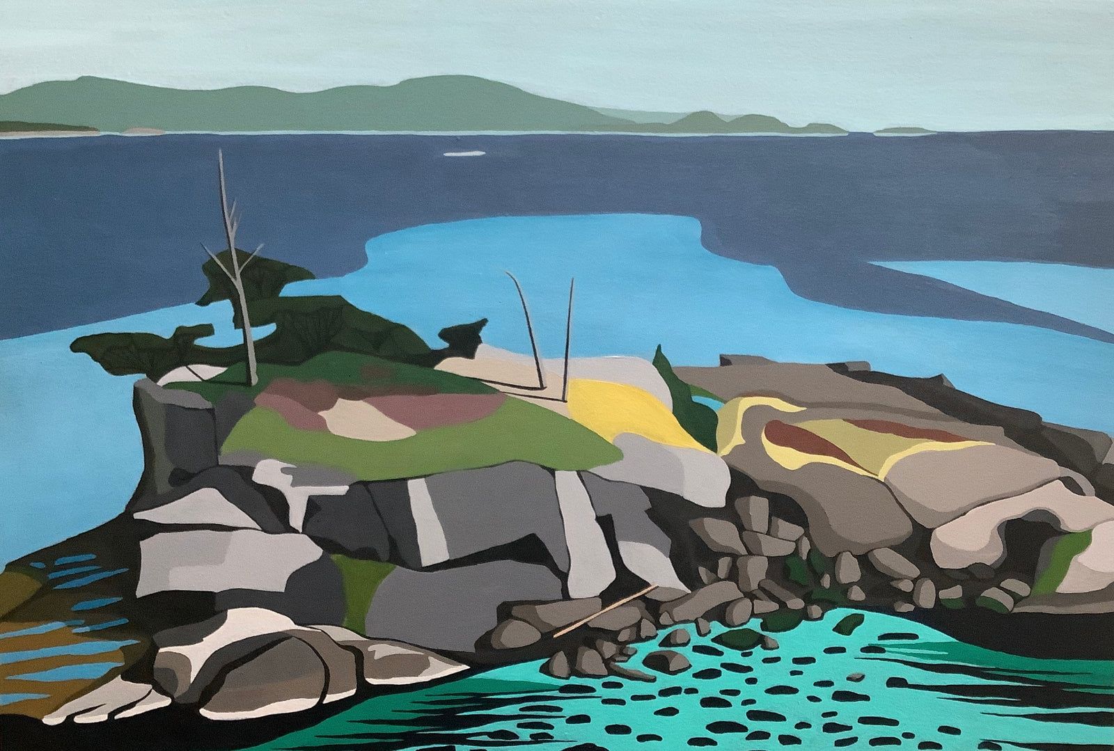 Sean Reilly - painting - Eagle Rock