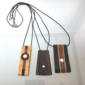 Richard Sandstrom - jewelry - Wooden pendant