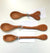 Bill Pukesh - wood - Small Spoons (20 assorted)