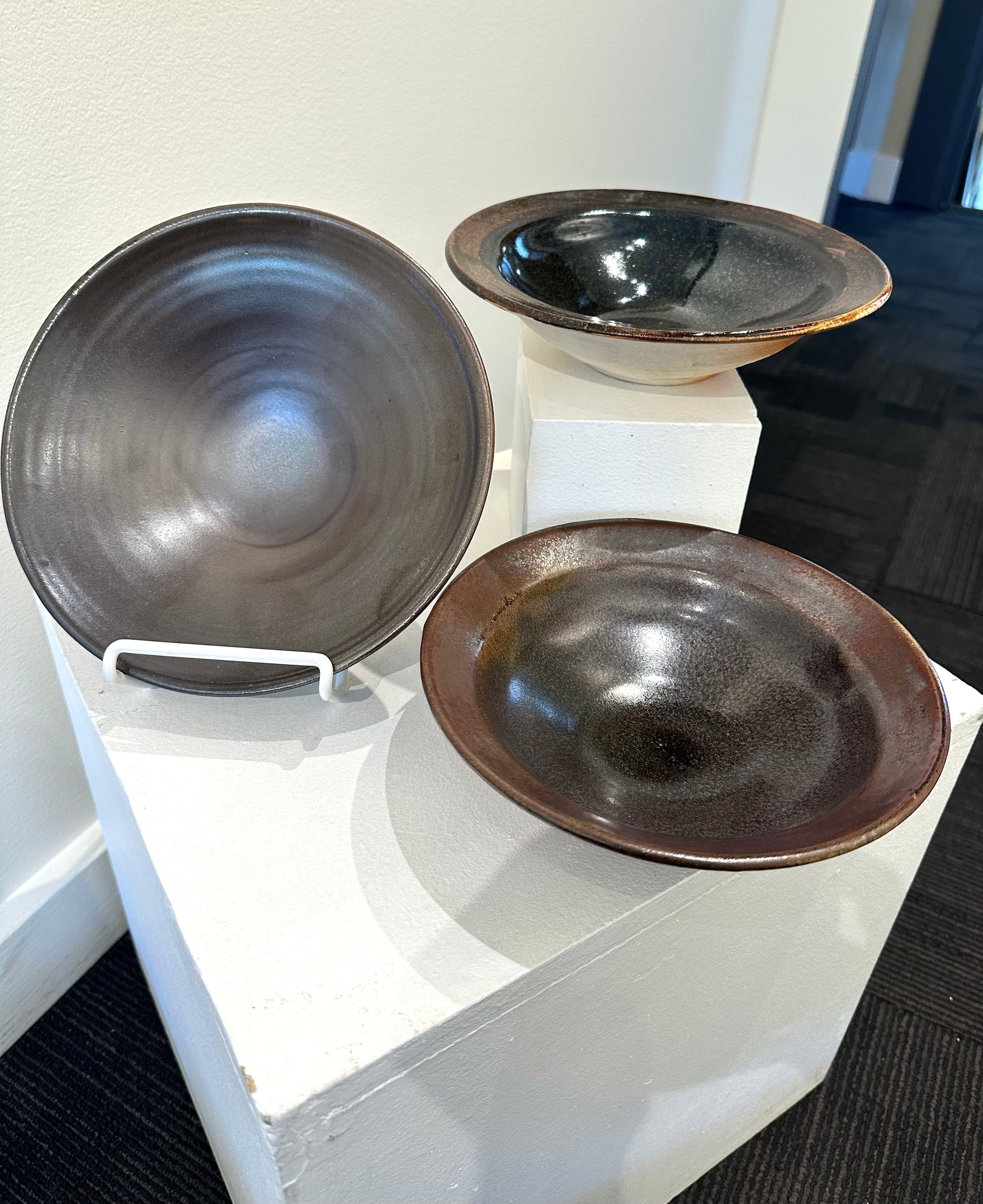 Heather Tobe - Ceramic - Bowls Black/Brown