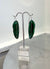 Peggy Logan - jewellery - Enamel Leaf Earrings