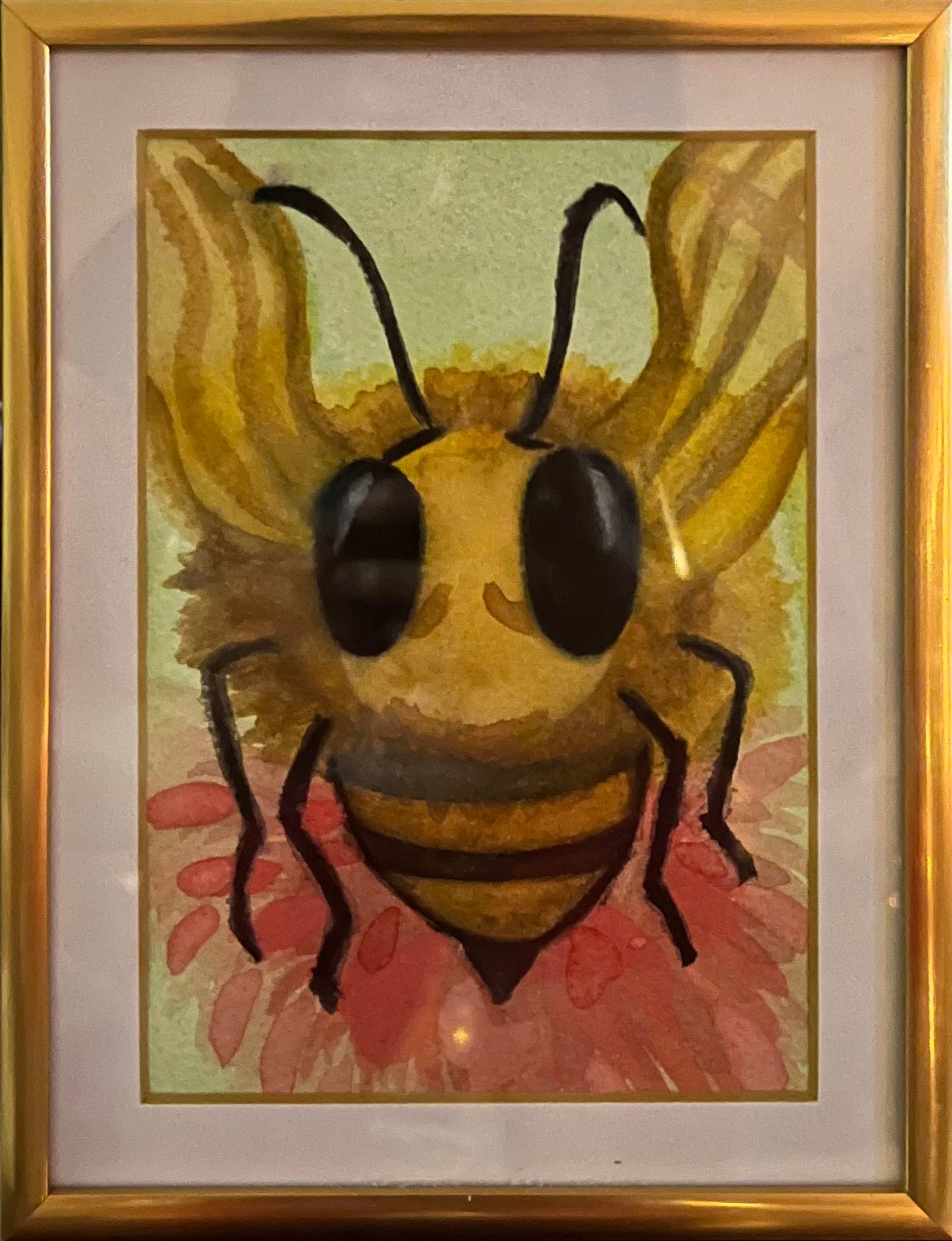 Dana Lamos - Painting - Flight of the Bumblebee