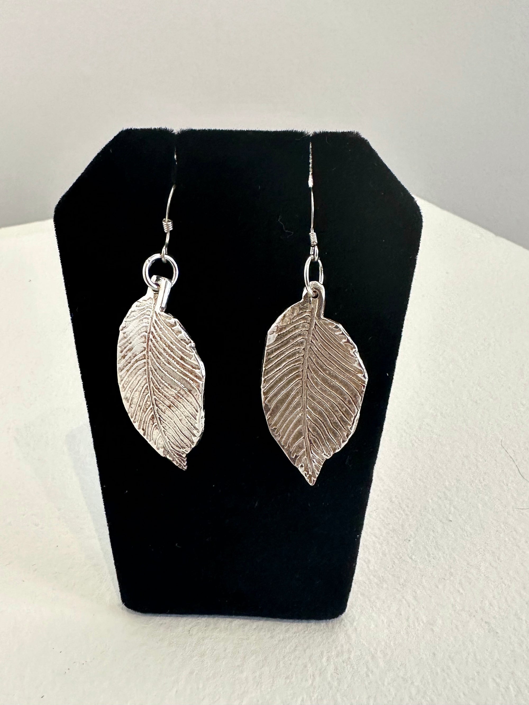 Madeleine Chisholm - Jewellery - Leaf Dangle Earrings