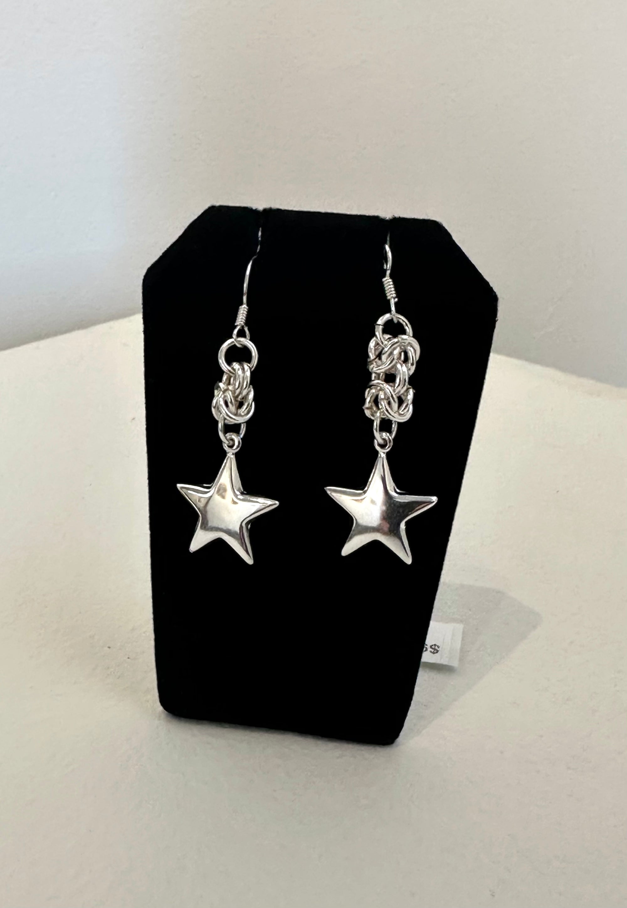 Madeleine Chisholm - Jewellery - King Chain & Stars Dangle Earrings