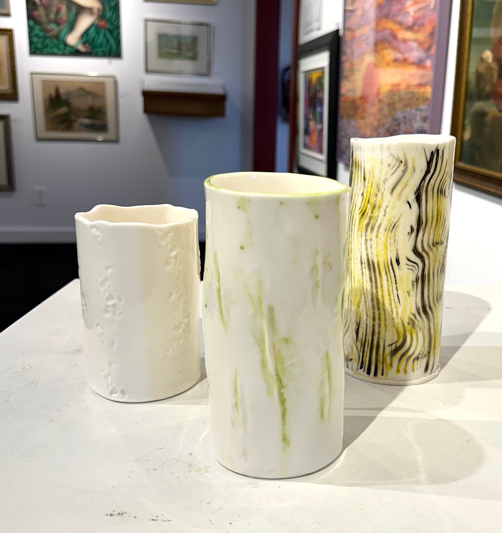 Claire Olivier - Ceramics - Translucent Porcelain Vases