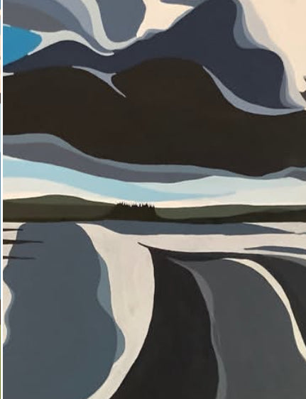 Sean Reilly - painting - Comox Harbour