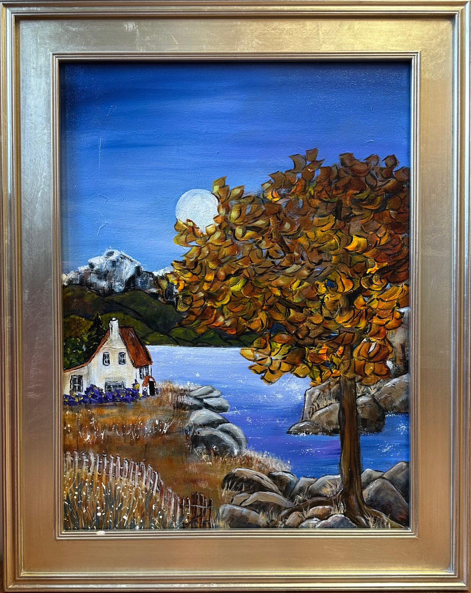 Deb Peters - painting - Midnight Glow