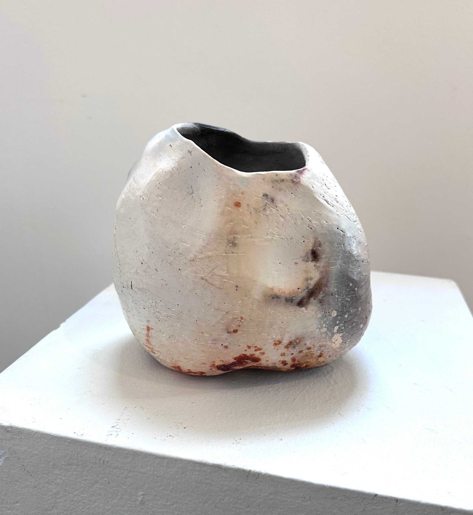 Claire Olivier - Ceramics - Terra Cotta & Stoneware - Medium Rock Vessel