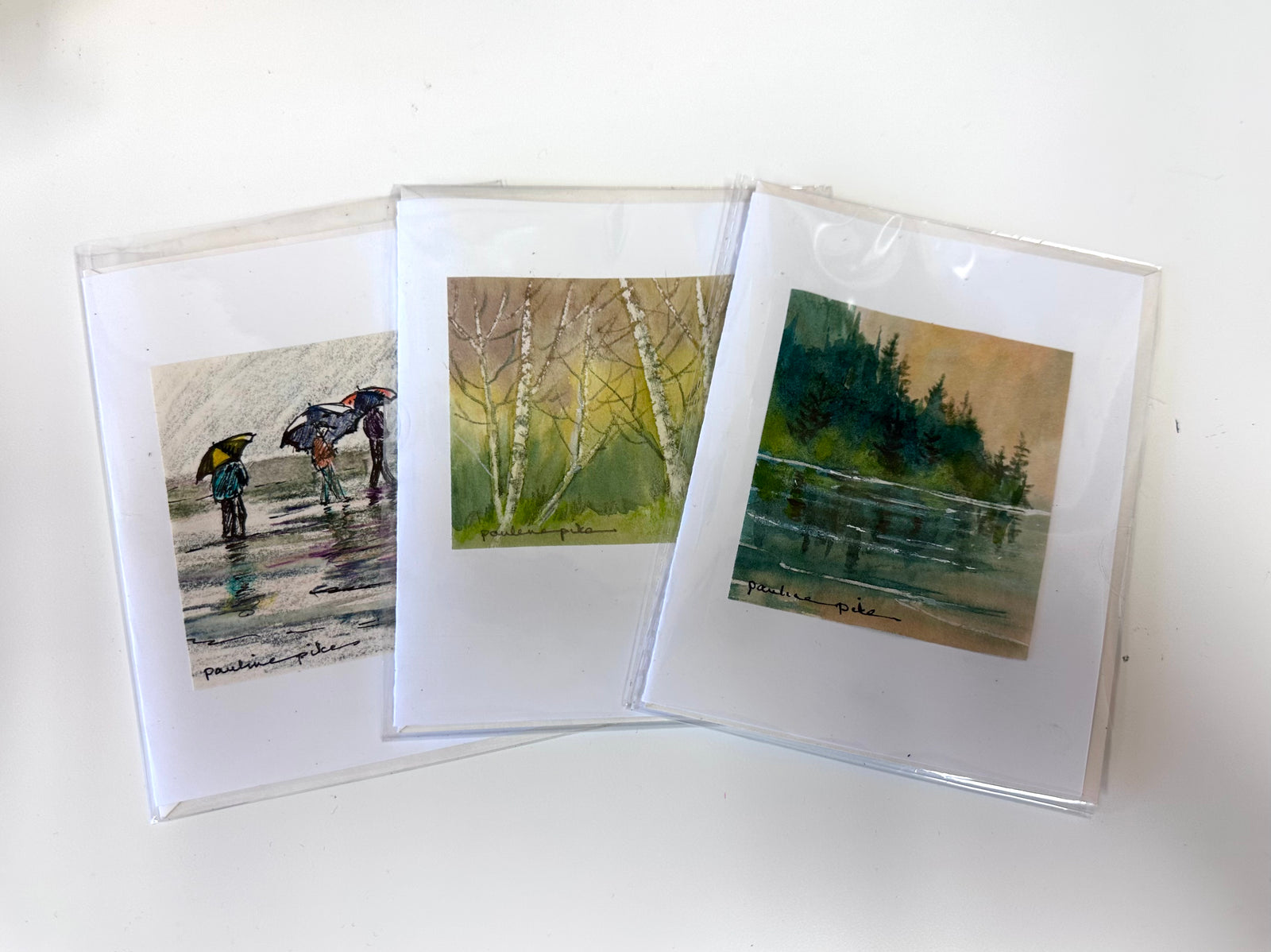 TOSH Cards - Pauline Pike - Original Watercolour Cards Small (Various)