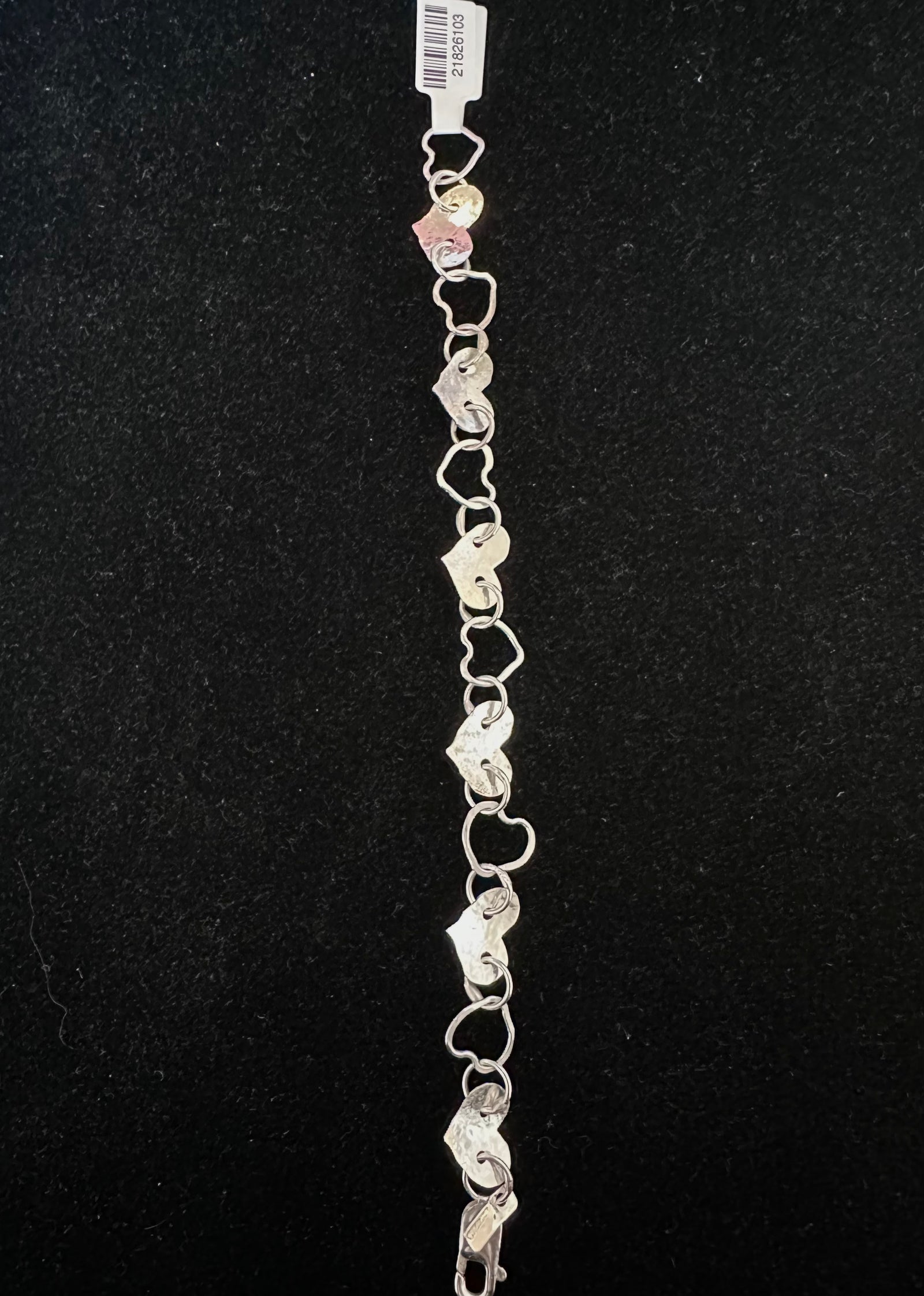 Madeleine Chisholm - Jewellery - Hammered Heart Bracelet