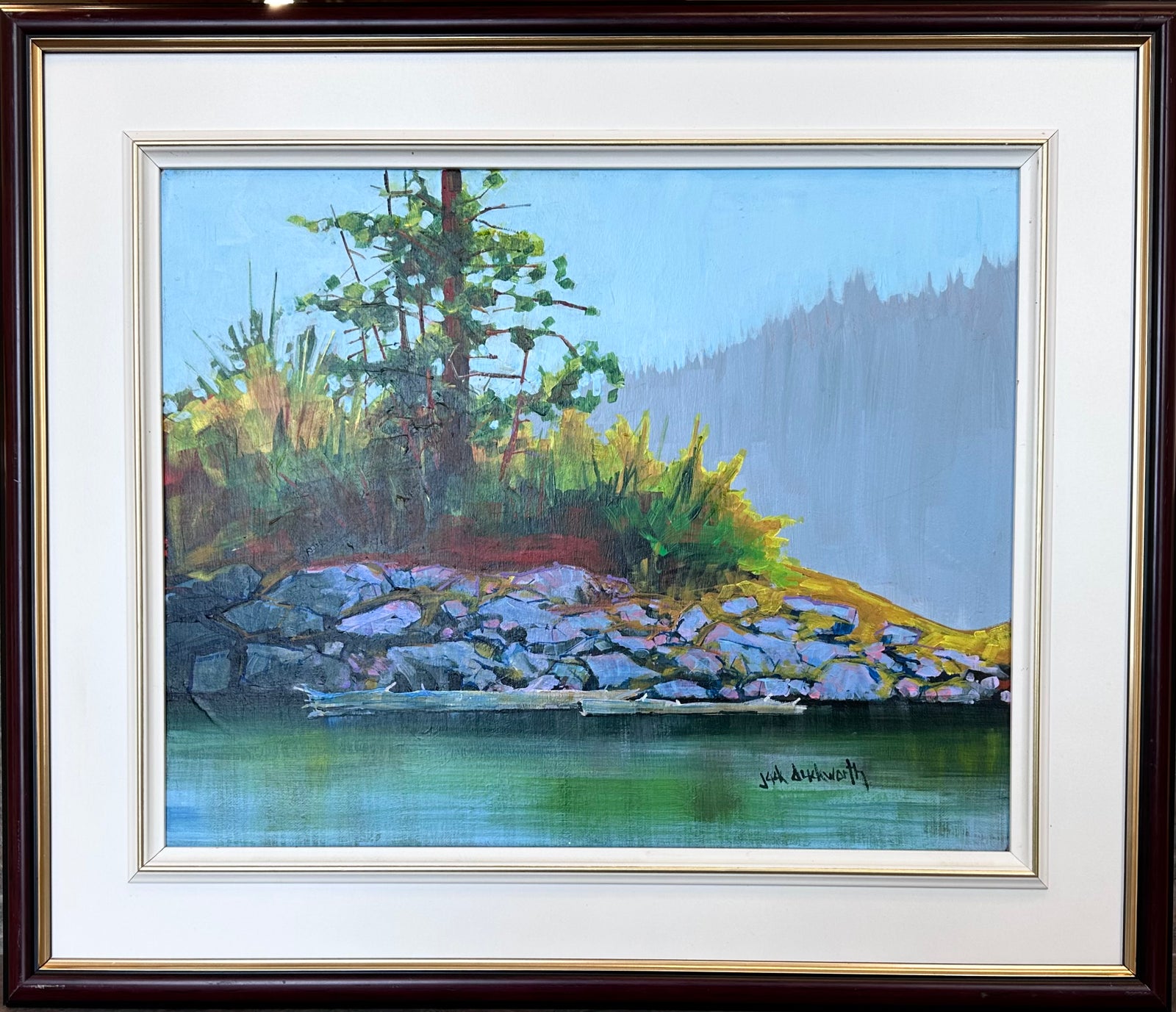 Jack Duckworth - Painting - Saltspring Knoll