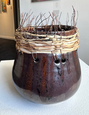 Heather Tobe - Ceramic - Pot Weaved Top