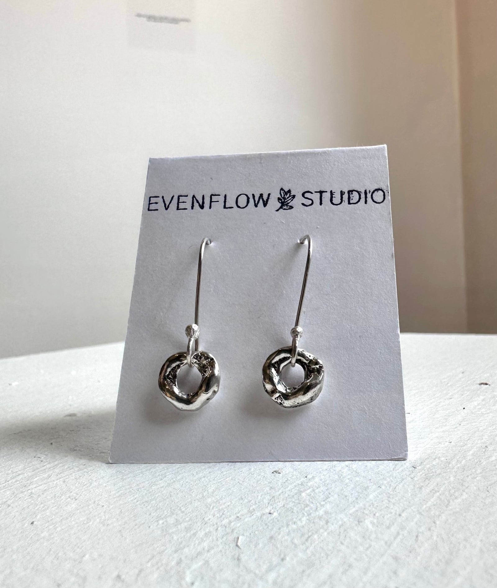 Evenflow Studios - jewellery - Flow Dangle Earrings
