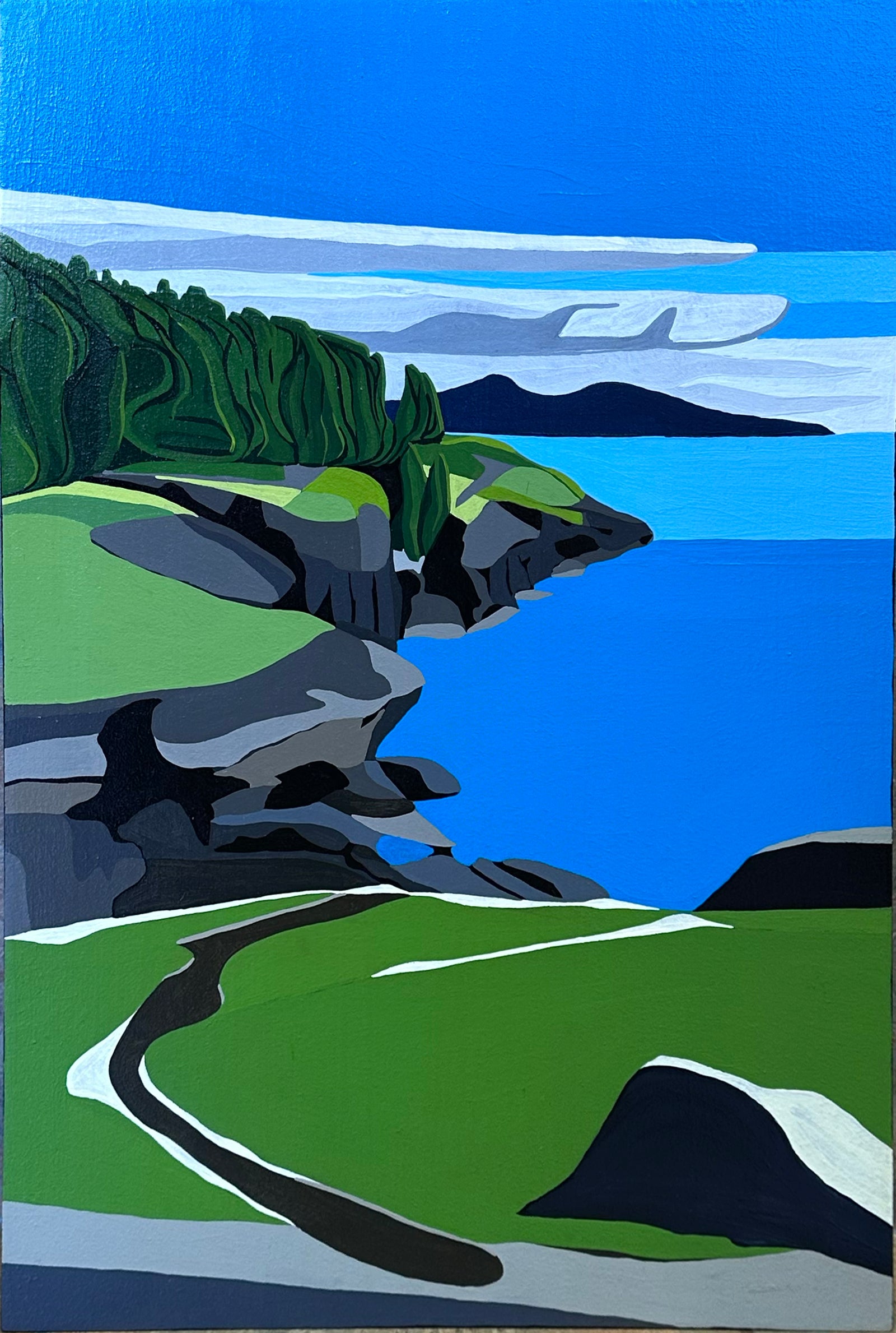 Sean Reilly - painting - Helliwell Hornby