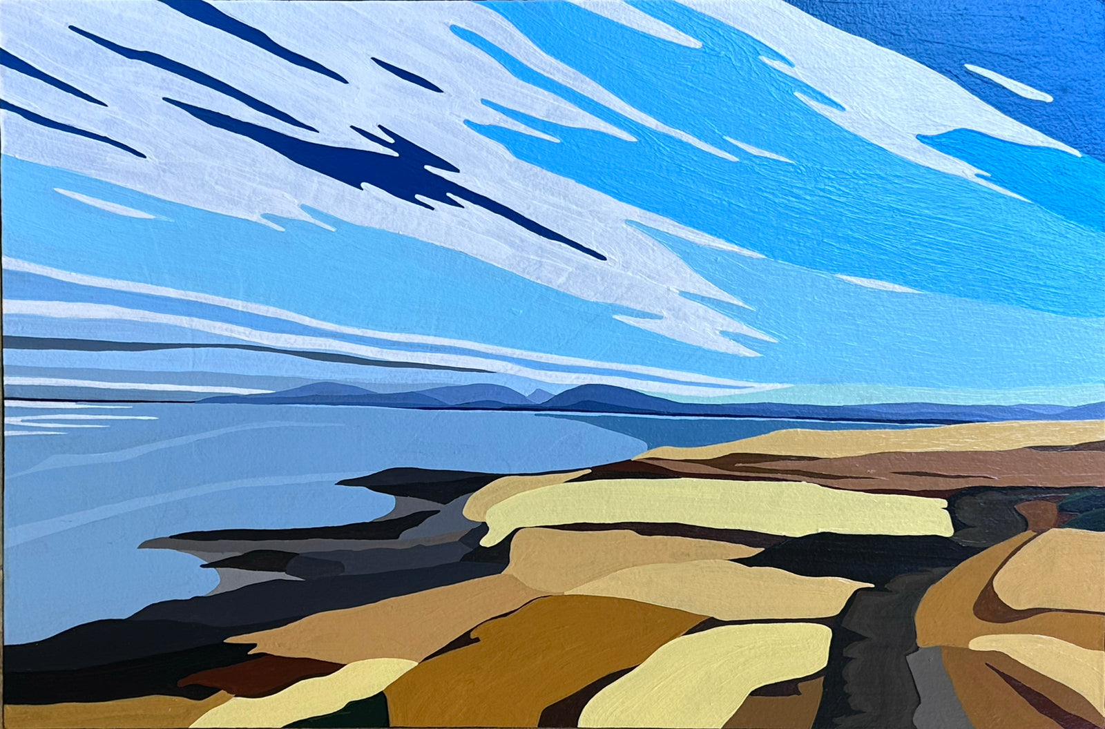 Sean Reilly - painting - Helliwell Sky