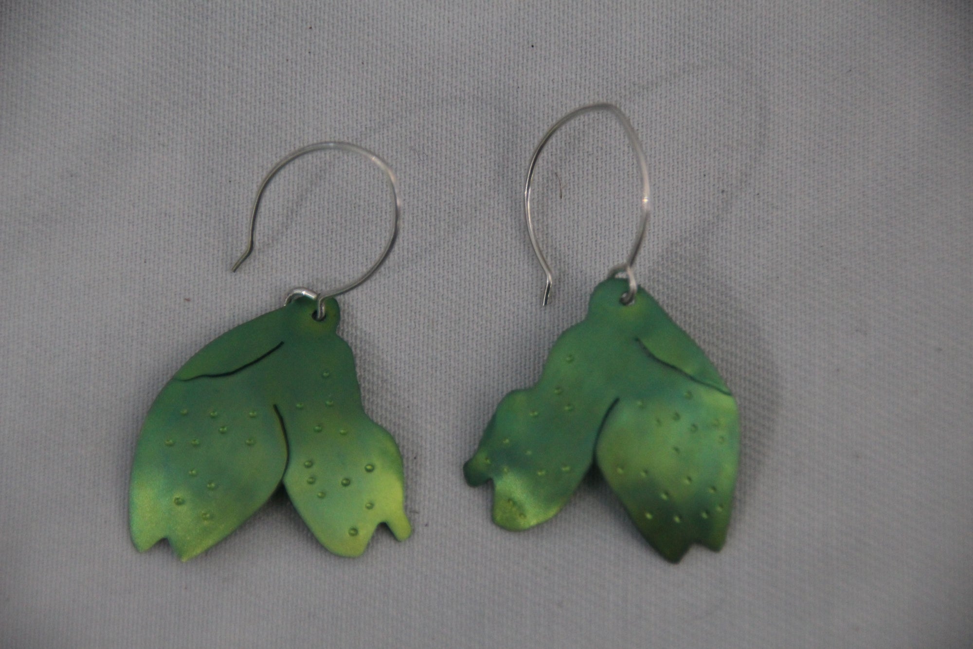 Peggy Logan - jewellery - Fucus Seawed Earrings