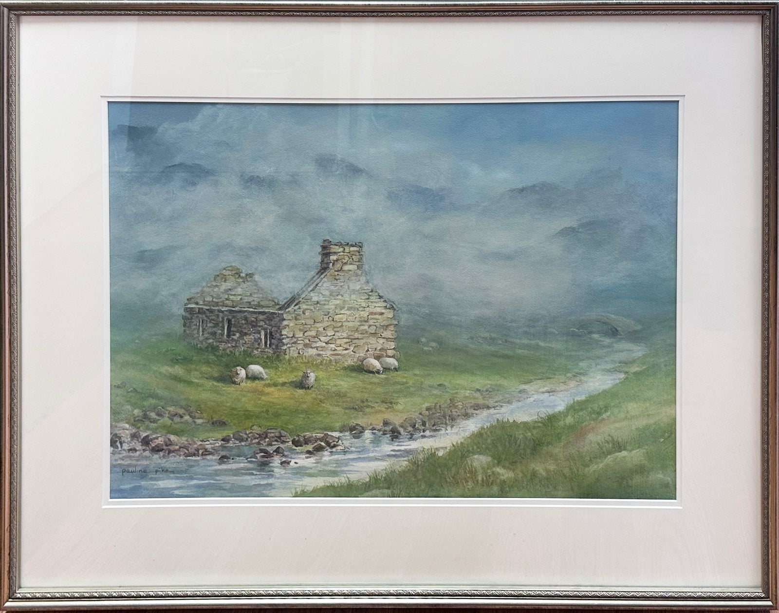 Pauline Pike - painting- Latheronwheel Scotland