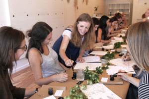 Intro to Modern Calligraphy with Megan Riera, May 4th 2024, 9:30am to 12pm