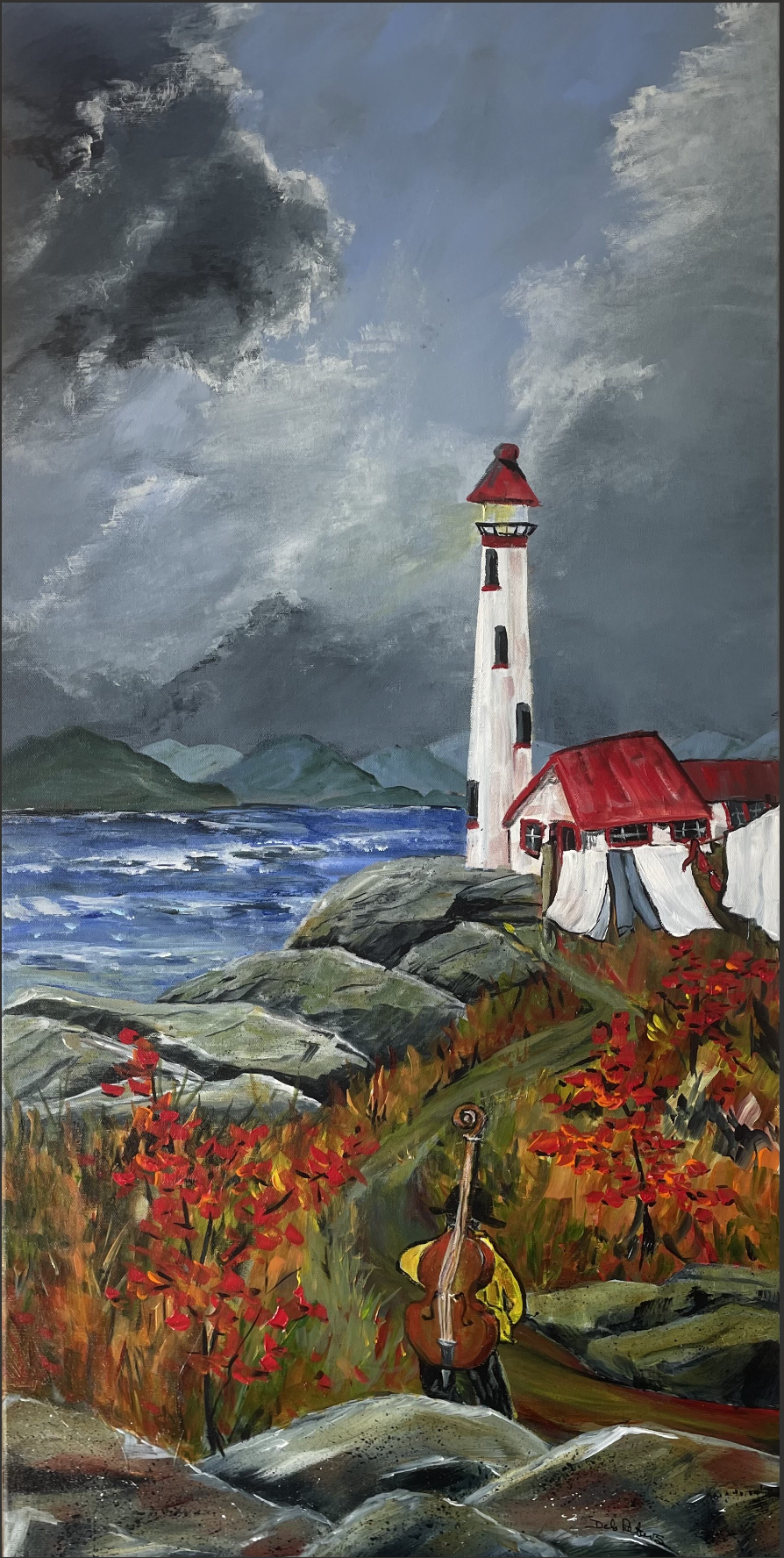 Deb Peters - painting - Light Keepers Passion