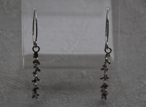 Peggy Logan - jewellery - Branch Earrings Sterling Silver