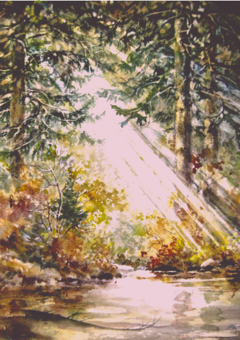Pauline Pike - watercolour - Golden Delight