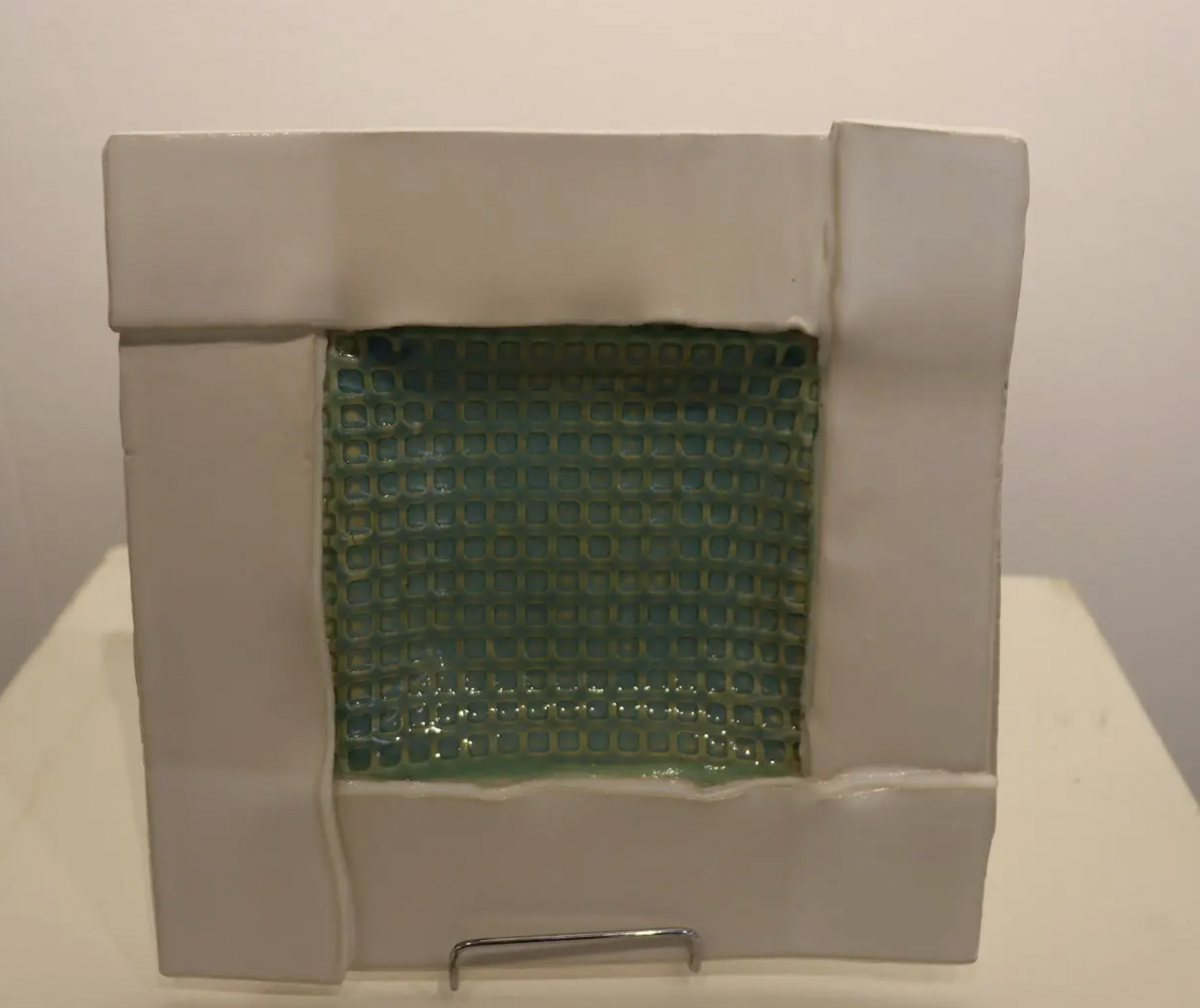 Iris Gellrich - Ceramics - Slab Plate (White)