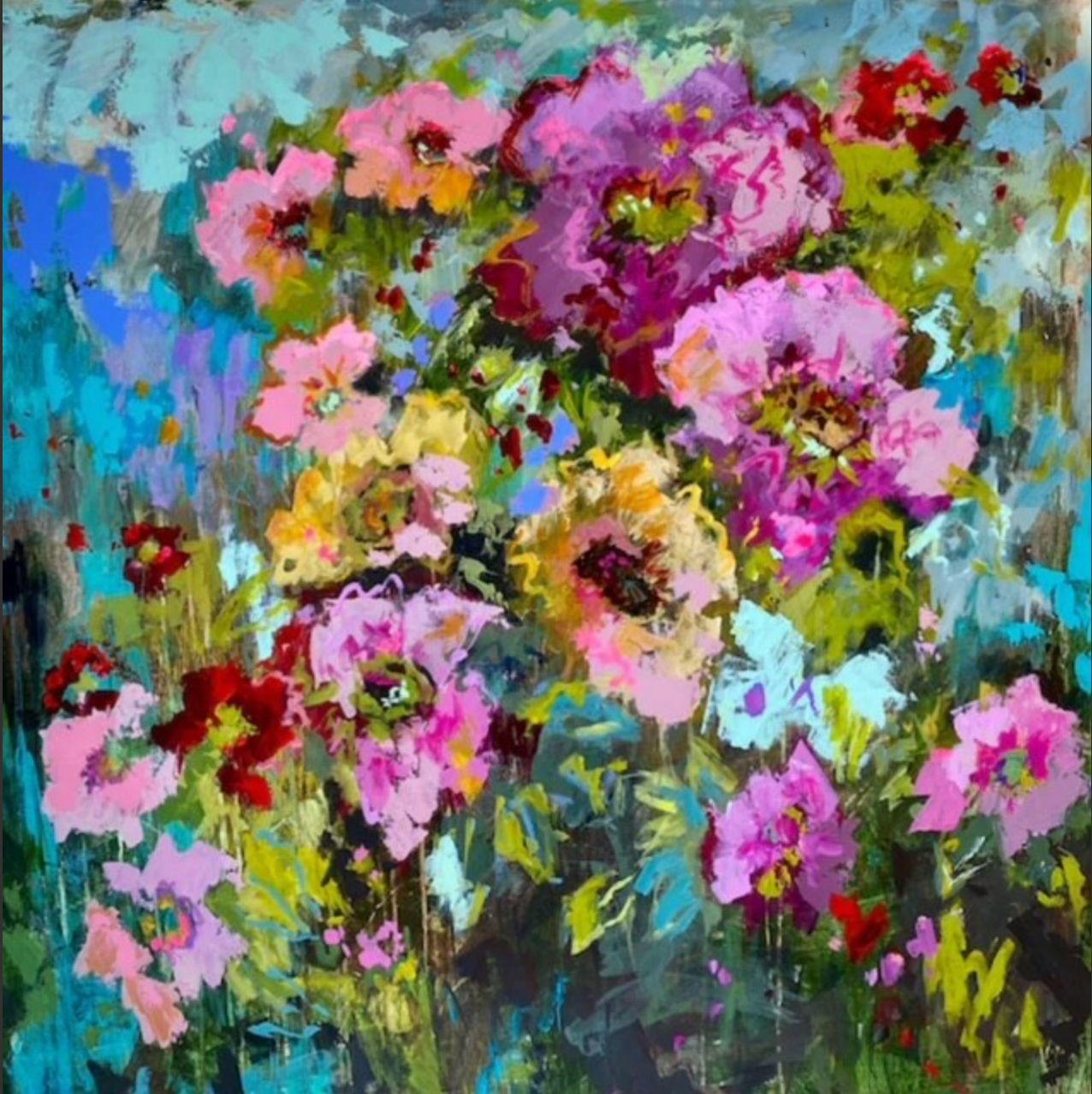 Jean Delaney - painting - Bliss