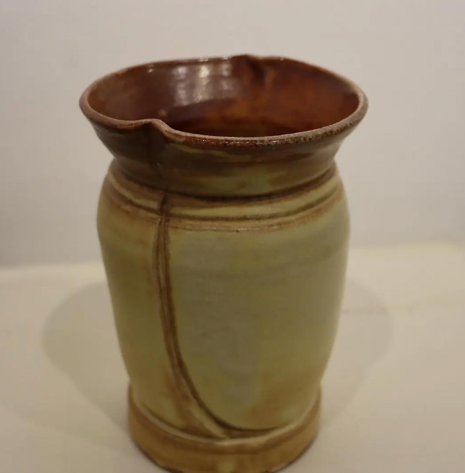 Heather Tobe - Ceramic - Yellow Vase