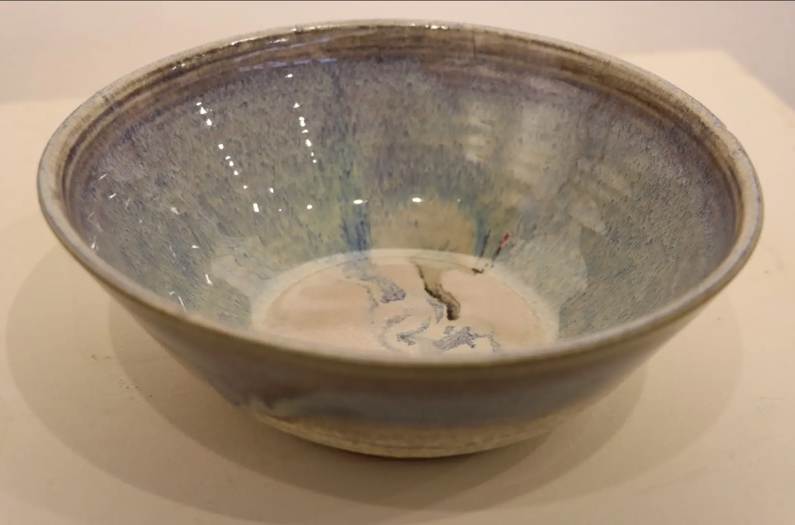 Heather Tobe - Ceramic - Blue Rutile Bowl