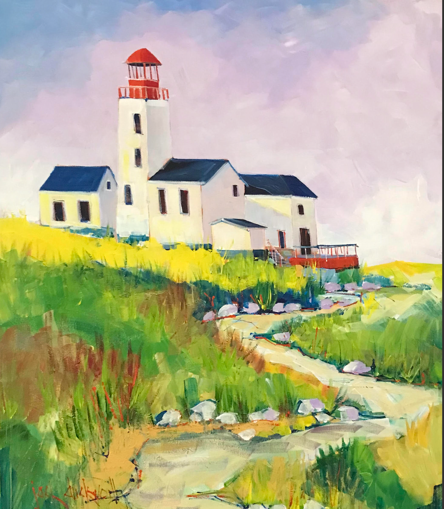 Jack Duckworth - Painting - Beacon