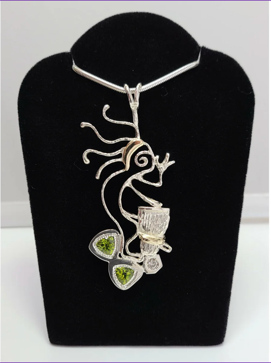 JVHaegen - Jewellery - The Drum Man Pendant