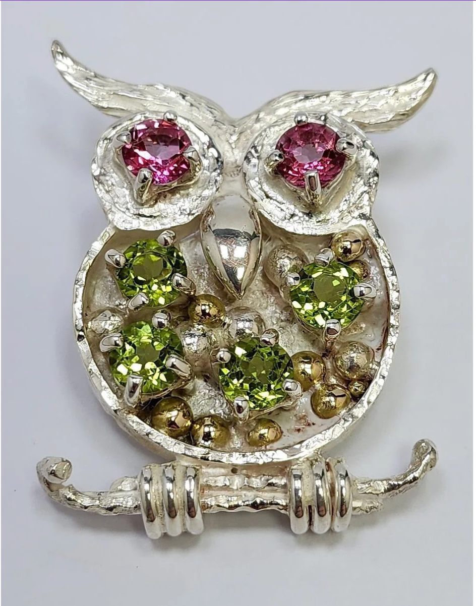 JVHaegen - Jewellery - An Owl's Night Pendant