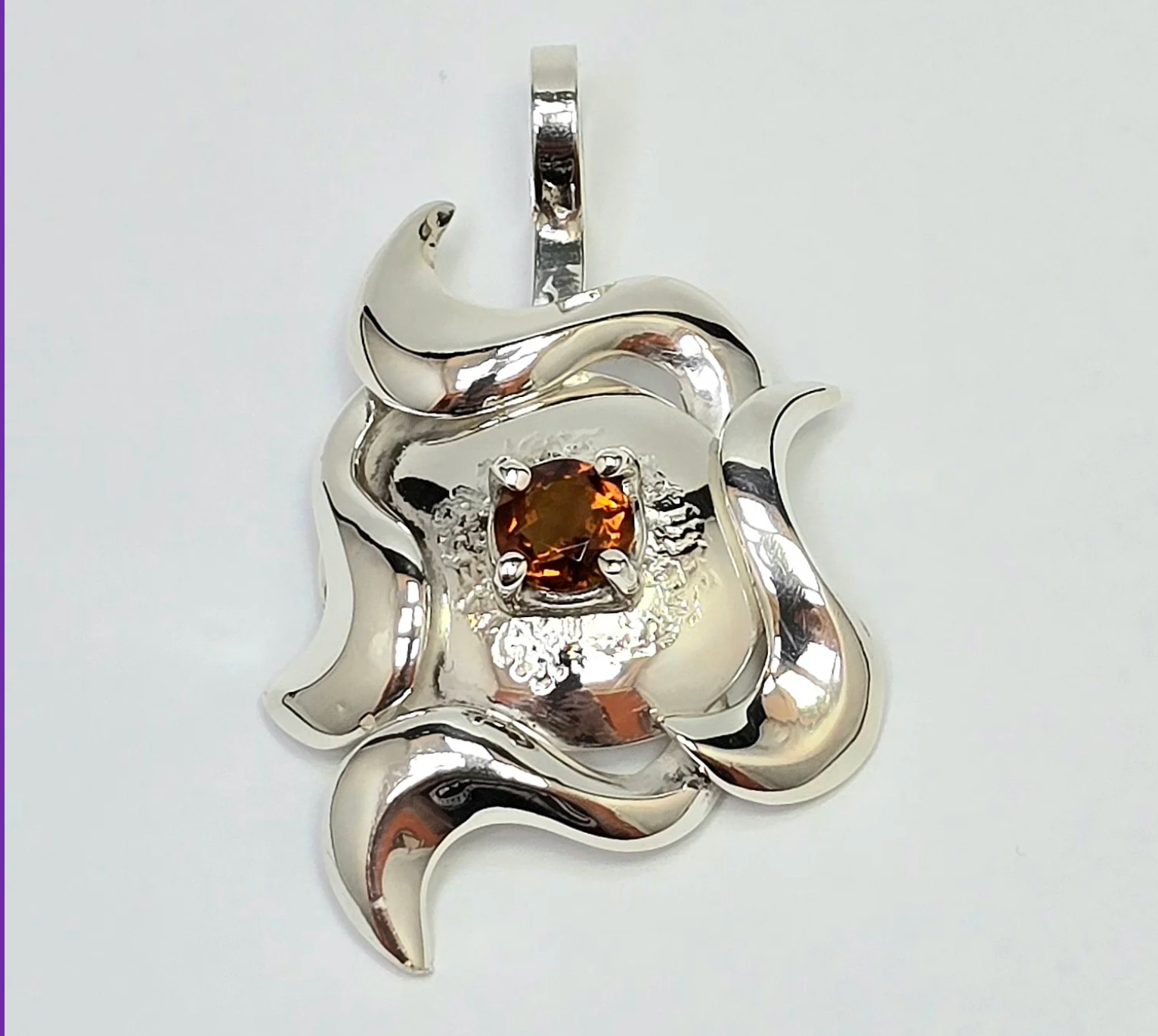 JVHaegen - Jewellery - Waved Citrine Pendant