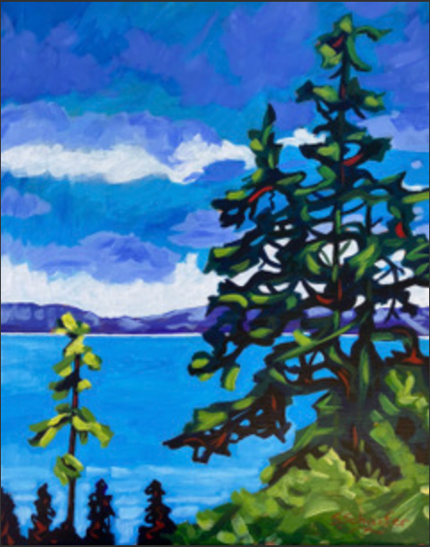 Susan Schaefer - painting - When I Grow Up