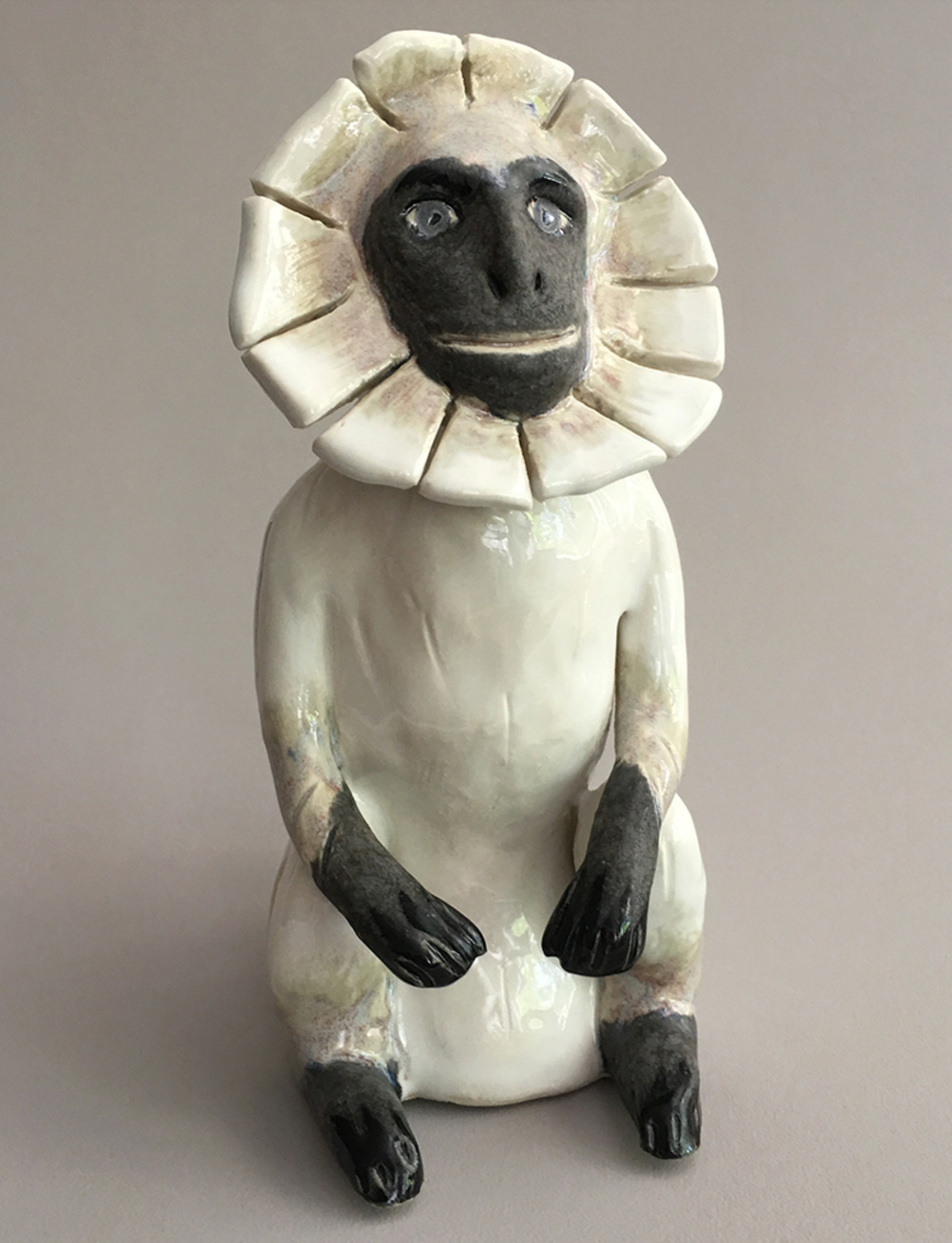 Christopher Dahl - Ceramics - Langur Monkey Figurine
