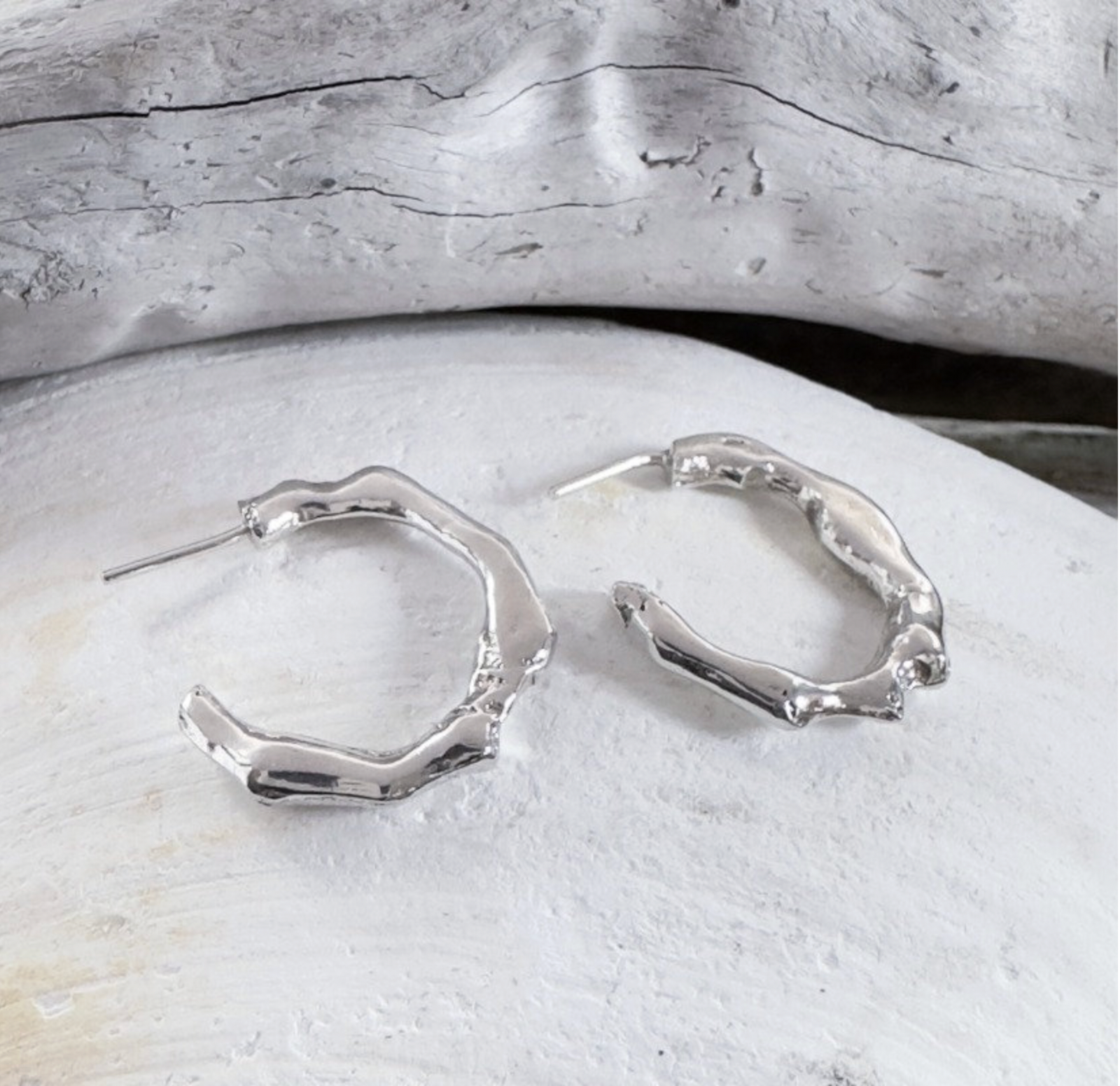 Evenflow Studios - jewellery - Lg Flow Hoops