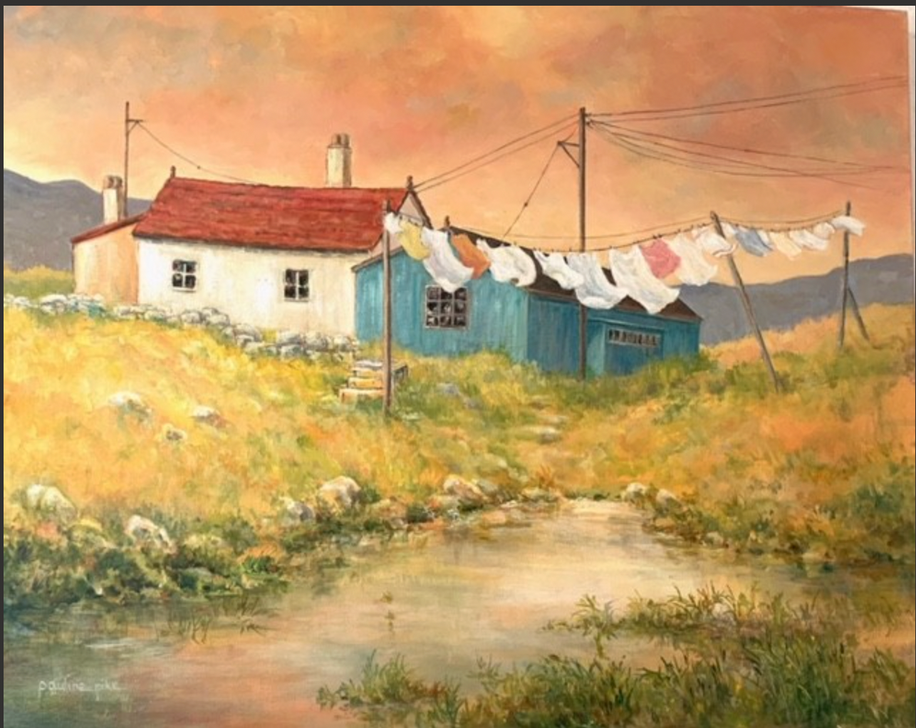 Pauline Pike - painting- Monday Breeze